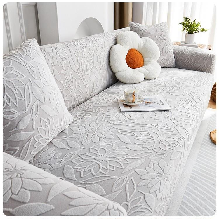 Nuovo copridivano elasticizzato in velluto jacquard, universale, per tutte le stagioni, antigraffio e antipolvere, ideale per gatti.