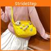 Adorable Canvas Shoulder Bag For Women Cute Cartoon Design For Students Daily Use