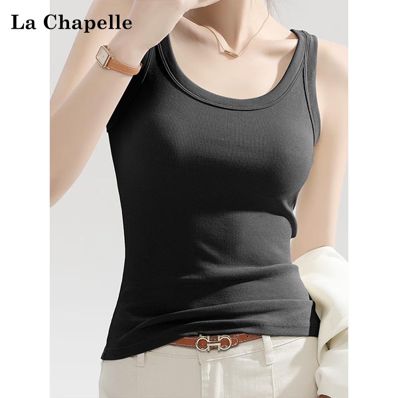 

Женский рубчатый топ-жилет без рукавов La Chapelle XL