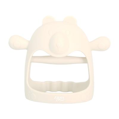 TGM Silicone Glove Type Wrist Teether + Case, Bear Cream Butter + Case, Korean Baby Products