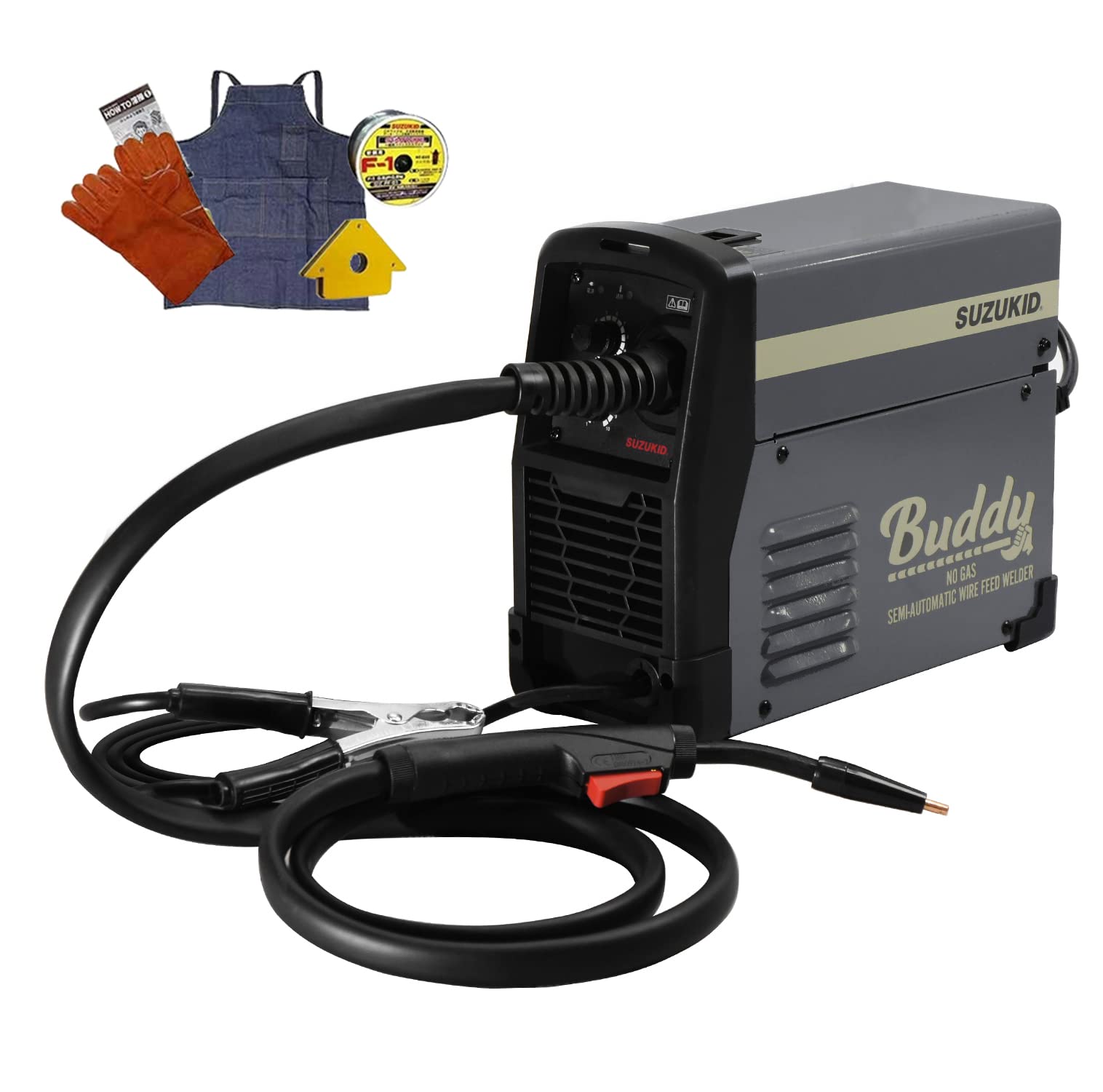 

Інверторний зварювальний апарат Suzukid Buddy80 з набором для розпалювання вугілля SBD-80MW Напівавтоматичний