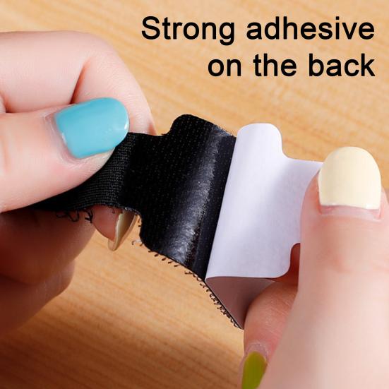 10/20/50/100Pcs Self Adhesive Cable Ties Adjustable Cord Straps Strong Stickiness Easy To Use Cable Management Clips
