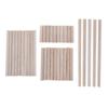 Balsa Wooden Craft Sticks Hobbies For Model Wood Working 50-200mm