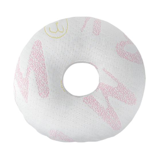 Poduszka do przekłuwania uszu dla osób śpiących na boku Miękka poduszka typu donut z otworem do łagodzenia bólu ucha Odleżyny Poduszka w kształcie litery O do spania na boku dla dorosłych