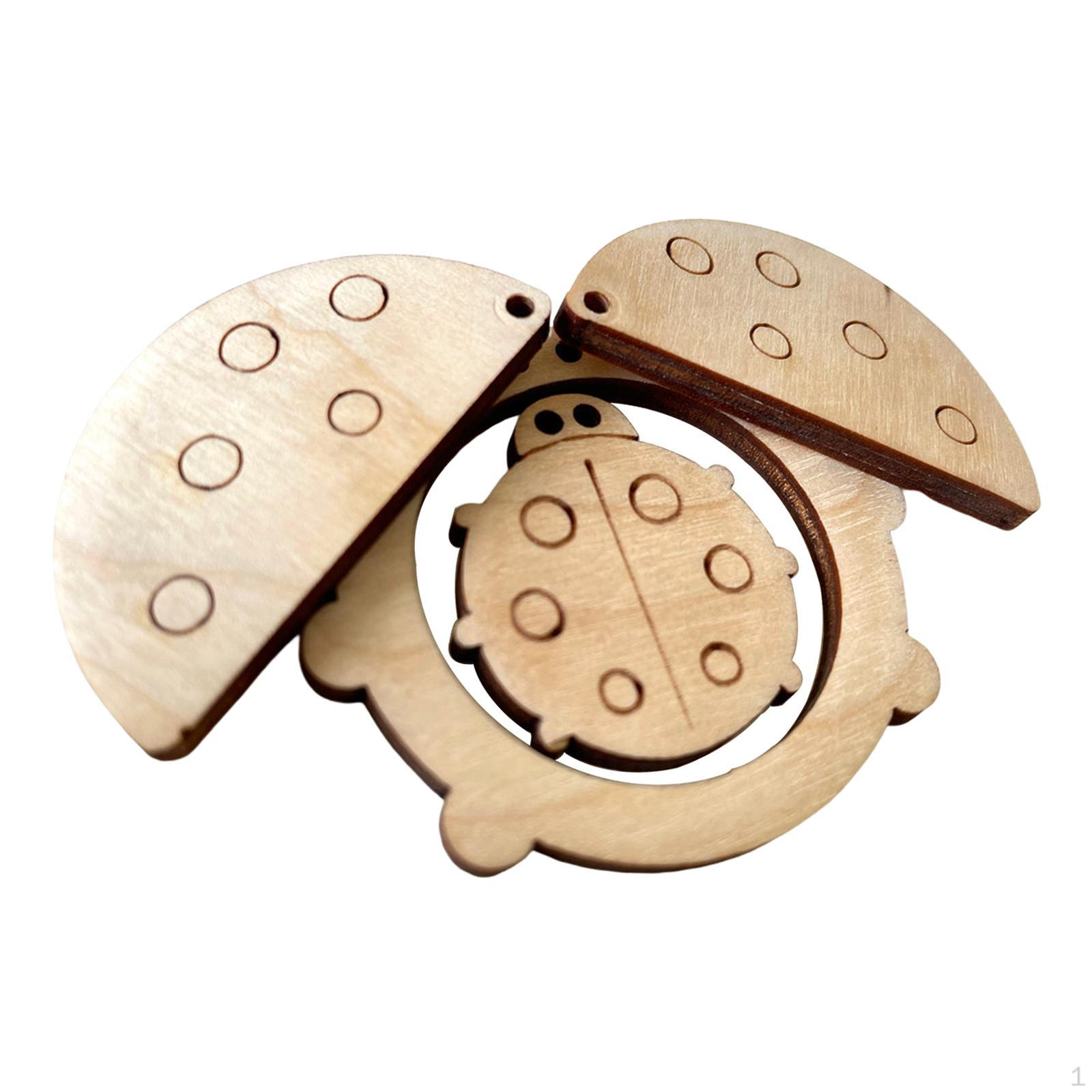 Набор для самостоятельного изготовления развивающей доски Подарок Ladybug