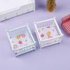 1:12 Puppenhaus Miniatur Babybett Holzwiege Kinderzimmer Möbel Modell