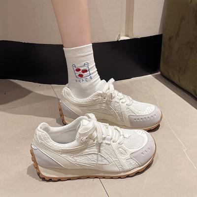 Platform dad schoenen dames 2025 zomer nieuwe ballet casual sportschoenen zachtzool Dexun schoenen Forrest Gump schoenen