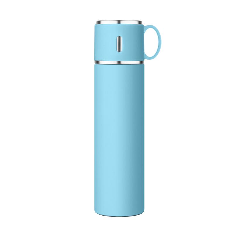 Portable 316 Stainless Steel Insulated Water Cup with Tea Infuser - Large Capacity & High-Design Thermos Flask