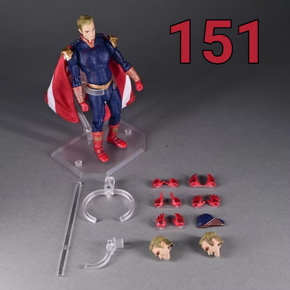 Hot Movie Character Homelander Action Figure The Boys No.151 Articulated Collectible Replaceable Accessories For Adult Collector