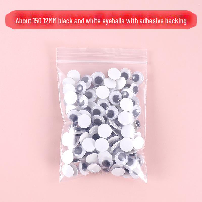 

Красочные самоклеящиеся подвижные глаза с ресницами для поделок своими руками