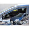 J&amp;J AUTOMOTIVE | Heko Deflecteurs d'air Déflecteurs de Vent Pour Hyundai I30 3 depuis 2017 5P. Berlina / Break