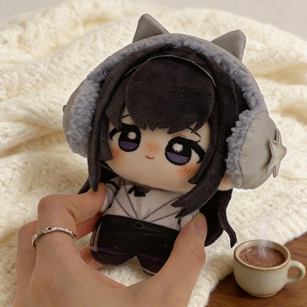 Arknights Plush Doll With Soft Fleece Body And Embroidered Details For Collectors And Anime Fans