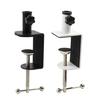 Soporte de Brazo Ajustable Abrazadera de Mesa Base Metálica Clip en Forma de I Soportes Accesorios