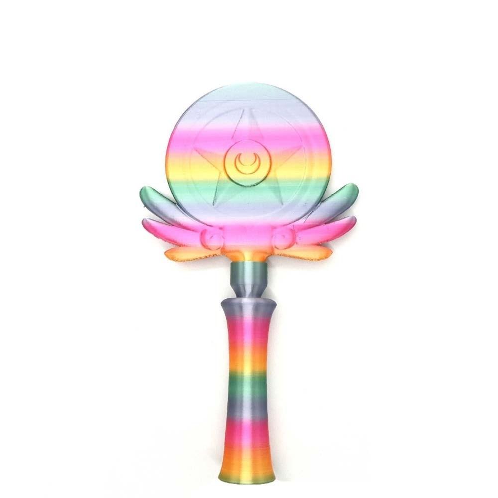 

Creative 3D Printed Wand Tap To Pay Detachable Moon Magic Wand Holder ETC Payment Telescoping Style 1