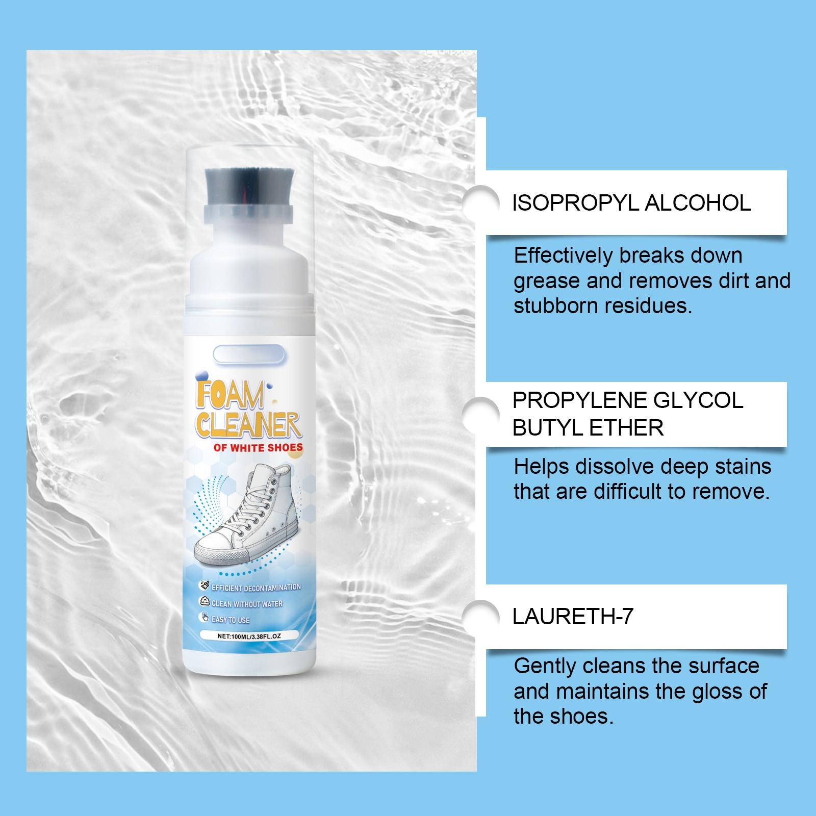 Средство для чистки обуви белого цвета — фото 5