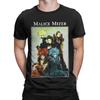 MALICE MIZER T-Shirt Homme Coton T-Shirts Fous Col Rond T-Shirt Groupe d'Ère Manches Courtes Vêtements Cadeau d'Anniversaire