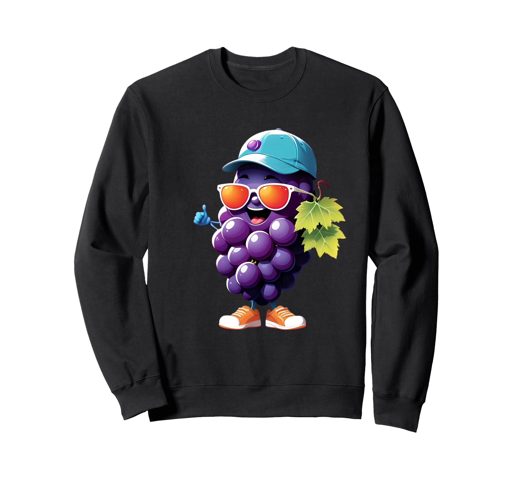 

Уникальный виноградный тренер в солнцезащитных очках и кепке