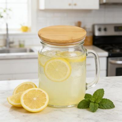 Coperchio Rotondo in Bambù per Barattoli di Vetro Tazze Coperchio Ermetico in Legno per Contenitori Lattine da Tè Bottiglie Aromatiche Grado Alimentare A Prova di Perdita Riutilizzabile Coperchio per Barattolo Anti-Sversamento