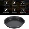 2Pcs Pizza Pan, 6in/9in/10in/12in Deep Dish Round Pizza Pan for Oven, Non Stick Thickened Carbon Steel Baking Pan for Home Kitchen, Dishwasher