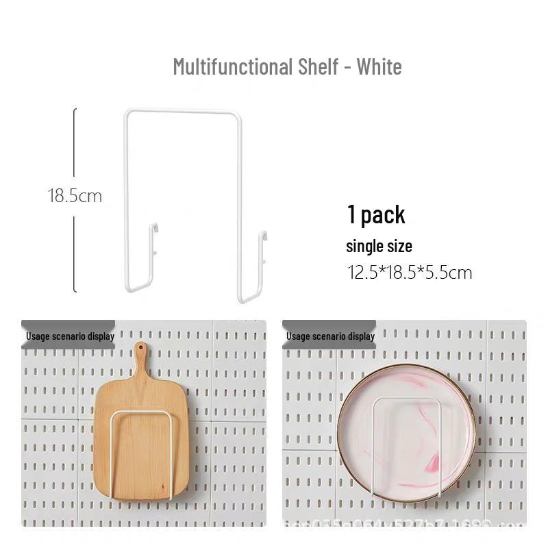 Desktop Pegboard Organizer – Standable/Adhesive No-Drill Storage Dividers for Desk Accessories