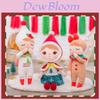 Adoráveis Brinquedos de Pelúcia Boneca Metoo de Natal Para Meninas Apresentando Designs de Desenhos Animados Fofos