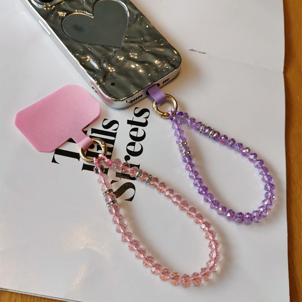 Kristallperlen Kristall Handybänder Lanyard Handyband Handykette Schlüsselbänder