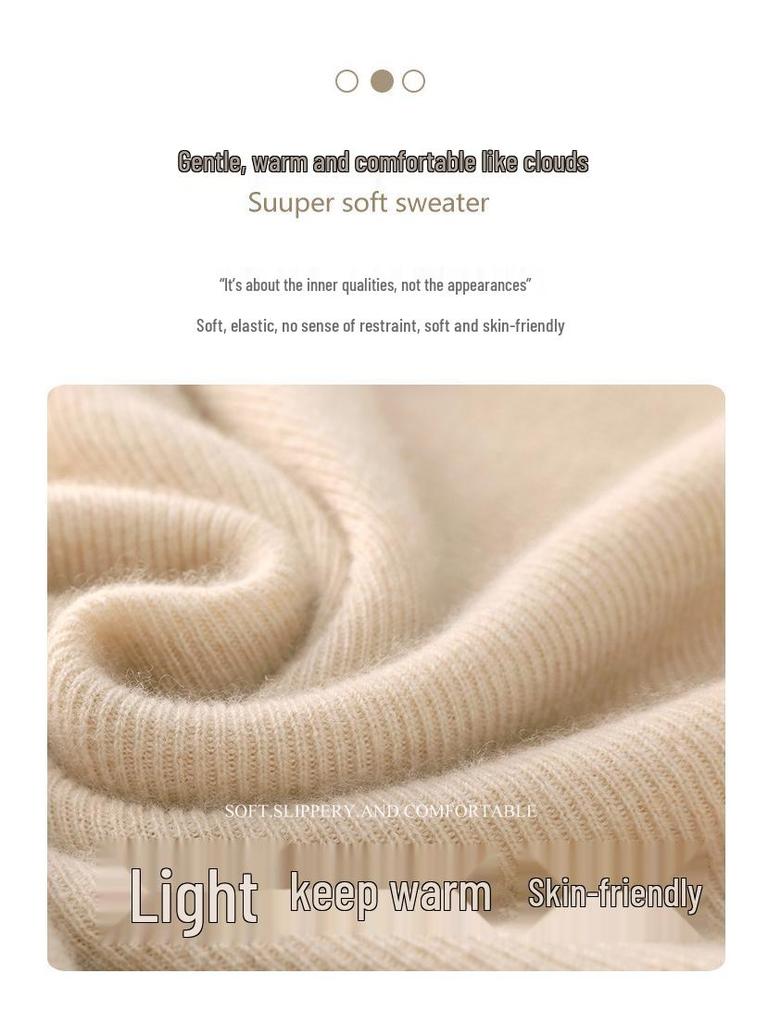 Women's Mid-Length Fishtail Wool Skirt: Elastic Waist, Solid Color, Casual & Versatile