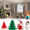 Charming Mini Christmas Tree Paper Decoration For Festive Holiday Celebrations