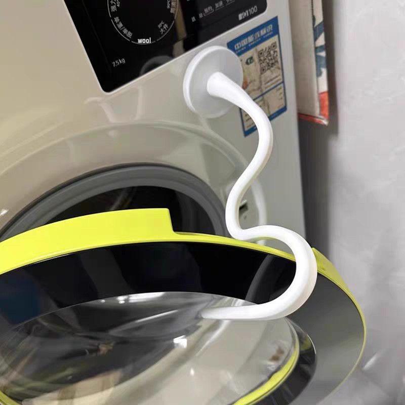 Magnetický větrací držák dveří pračky s bubnem s podpěrou proti kolizi a pádu