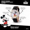 Disney Women S Mickey Mouse Quartz Metal Watch Color Black ( Model W002755 )