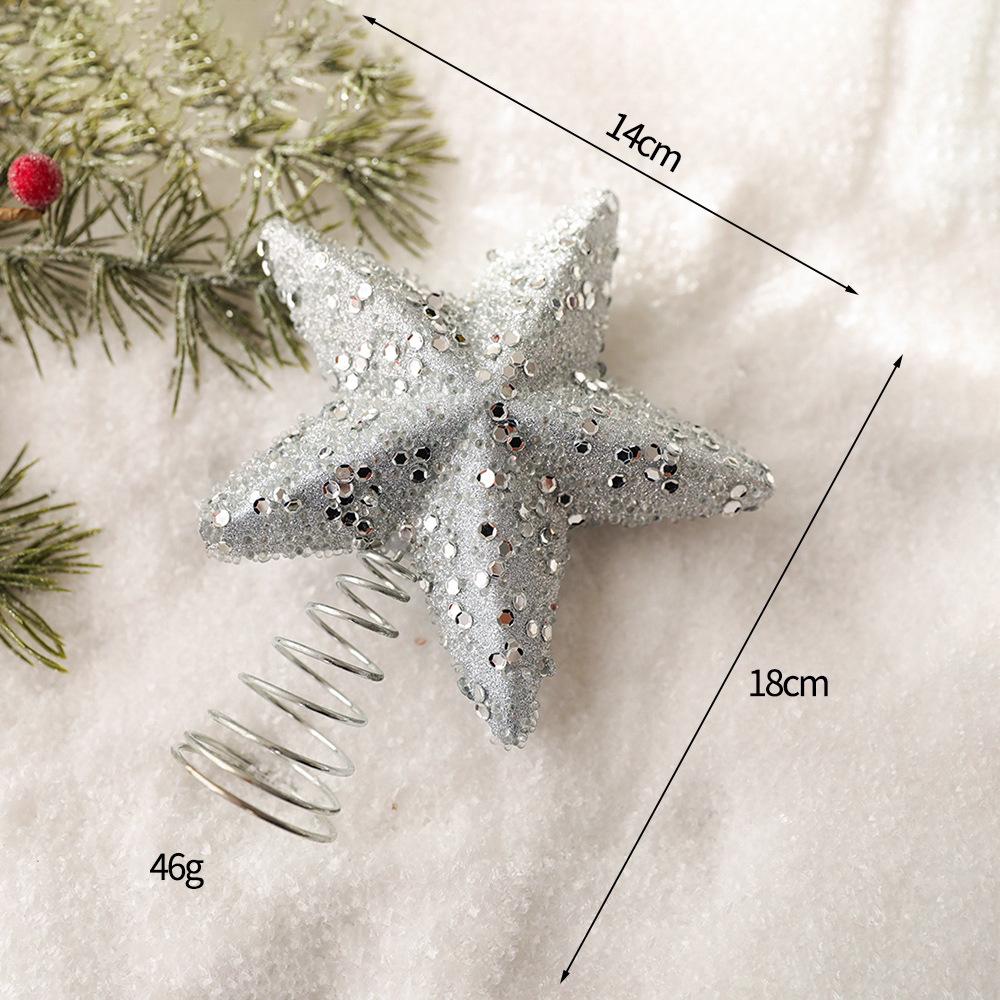 DIY Painted Foam Christmas Ornament: Snowflake & Irregular Pompon Balls