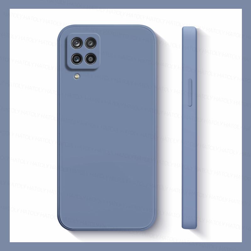 For Samsung Galaxy A12 Case Samsung A12 A13 A14 A23 A33 A53 A54 A03 A04E Cover Liquid Silicone Shockproof Back Cover Samsung A12