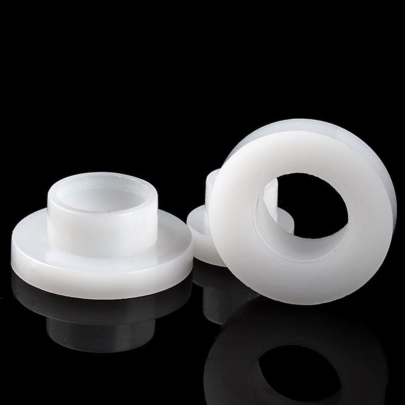 Nylon T-Shaped Insulating Gasket Set with Sleeve, Pillar Ring, and Raised/Recessed Design