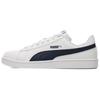 New White Gold Low Top Skateboard Shoes Unisex White Blue 372605-48
