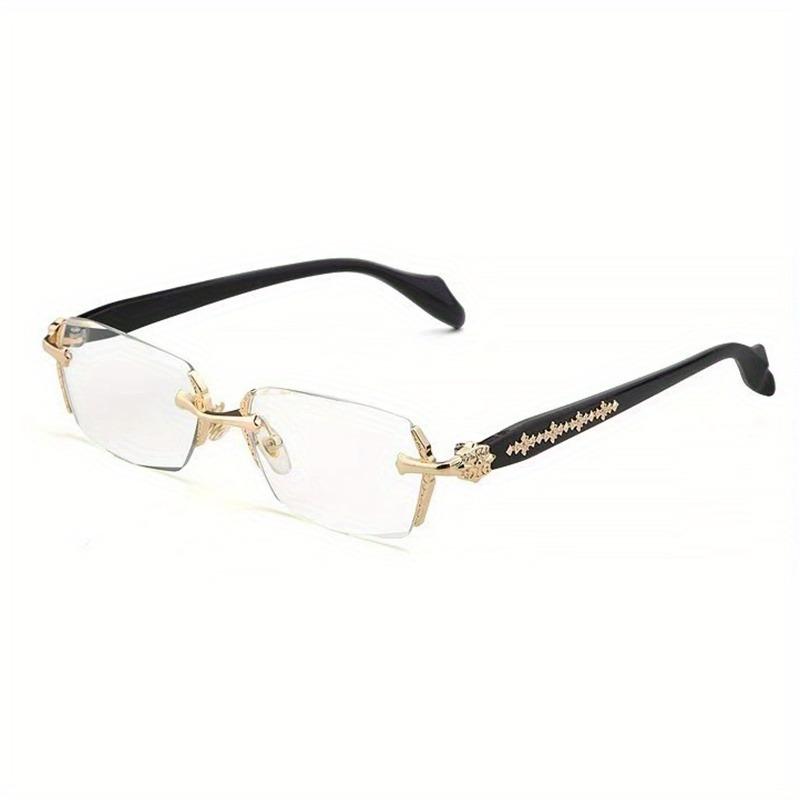 

Мужские очки с высоким разрешением и защитой от синего света - ретро дизайн с прозрачной линзой и полной оправой, модные очки унисекс