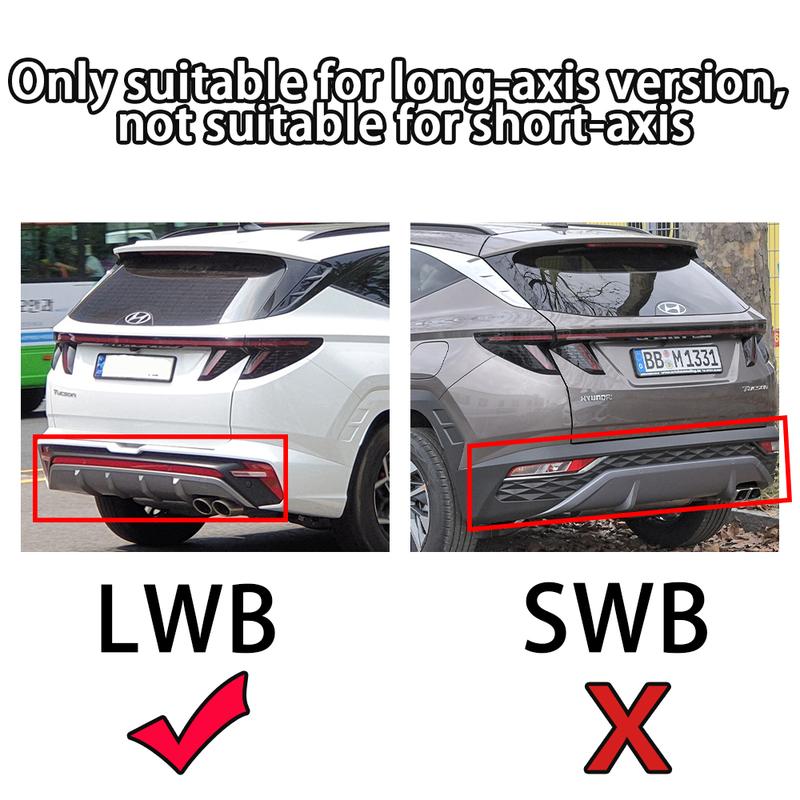 For Hyundai Tucson Accessories NX4   2024 LWB Window Trim Cover B C Pillar Posts Center Column Sticker Car Accessories