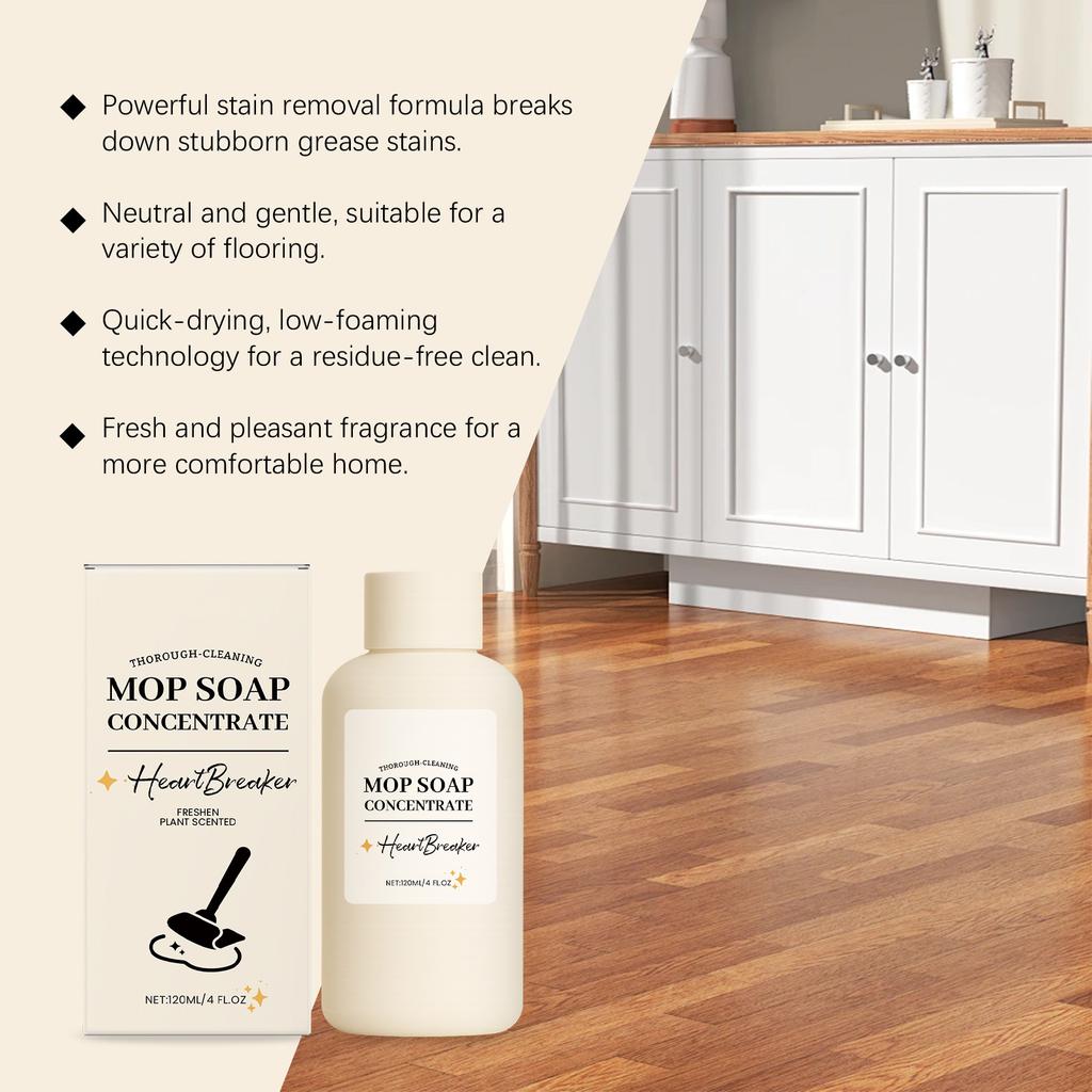 Aromatic Soap, Floor Cleaner, For Floor Cleaning, Leaving A Lasting, Suitable For Most Floors,120ml