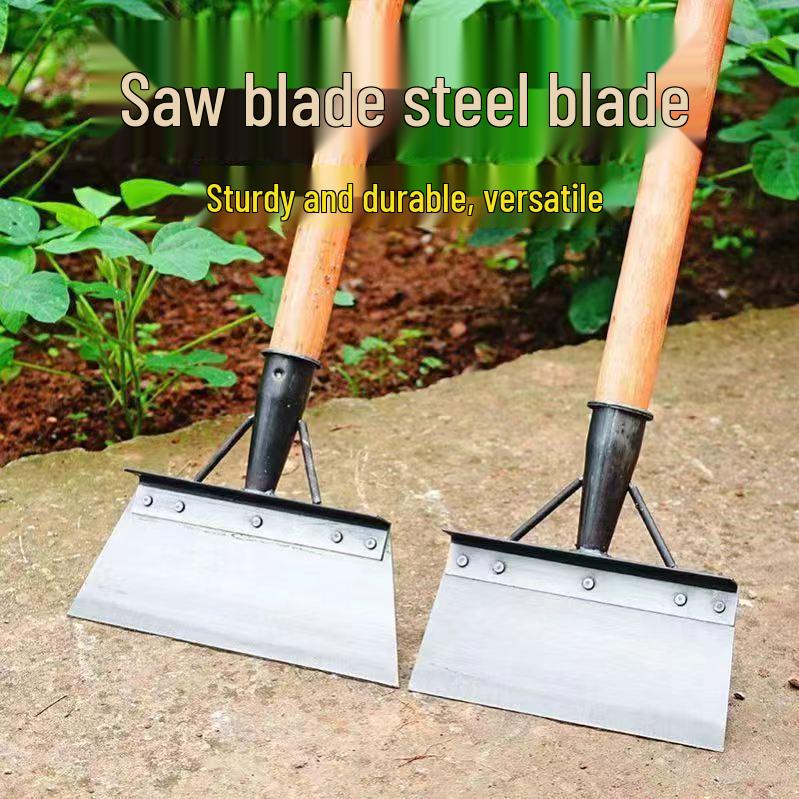 Manganese Steel Multi-Purpose Shovel: Saw Blade, Aquaculture, Agricultural, Manure, Grass, Soil, Snow Removal