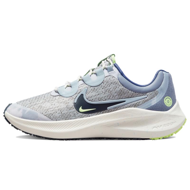 Nike Air Zoom Winflo 8 Shield 'White Light Armory Blue' Women's Sneakers DO2342-144