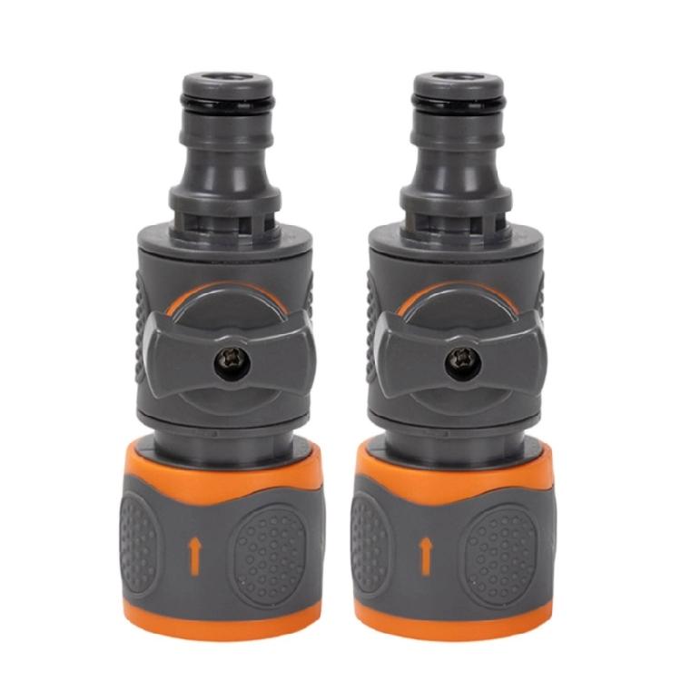 Ventilová hadicová spojka Rychlospojka Spojka Opravná Spojovací díl Prodlužovací kus Zahradní zavlažovací hadice Trubka Zastavení vody