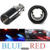 Automobile LED Light Emitting Tail Pipe Universal 1.5-2.4in Stainless Steel Exhaust Pipe With LED Light Racing Flame LED Light Car Exhaust Muffler Tip