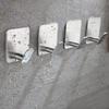 Waterproof Adhesive Wall Hook Stainless Steel Bathroom Hooks Towel Holder Closet Hook Kitchen Hardware Multi-Purpose Hanger Hook