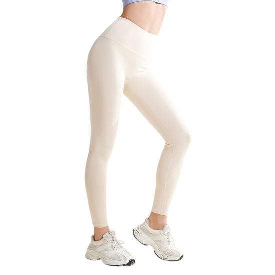 Yoga Pants High Waist Tummy Control Butt Lifting Leggings Slim Fit Stretchy Fitness Body Shaping Pants for Workout Yoga Pilates M