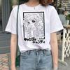 Kawaii Candy Candy Anime Summer Top Tshirt Femen Print T Shirt Grunge Anime Manga T Shirt Top Tees Graphic Aesthetic
