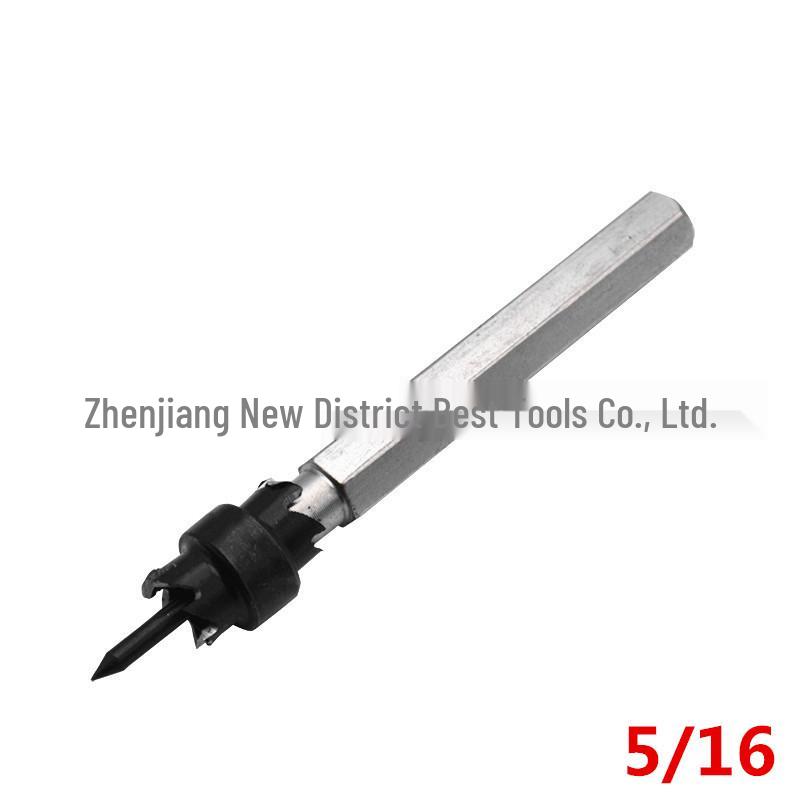 13-Piece Hex Shank Spot Weld Drill Bit Set for Metal Hole Opening and Weld Removal