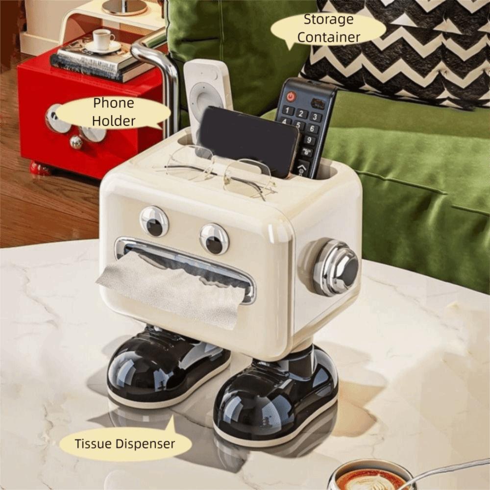Cute Cartoon Tissue Box Large Capacity Napkin Storage Box Napkin Holder  Living Room