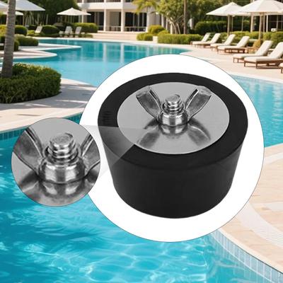 Poolstopfen Überwinterungszubehör Multifunktionales Ersatzteil 63 mm Winterstopfen für