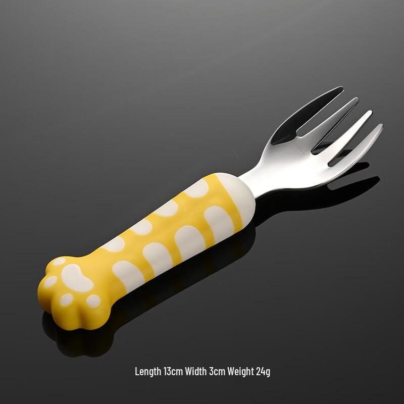 Qianxing Stainless Steel Cat Claw Baby Training Fork