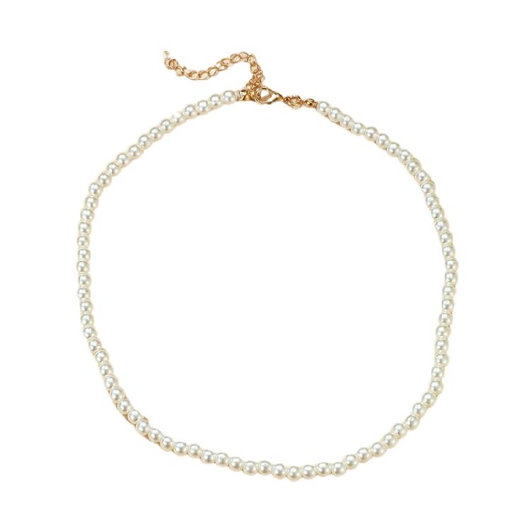 Vintage Jewelry Necklace Choker Necklace Brides Wedding White Pearl Necklace 1