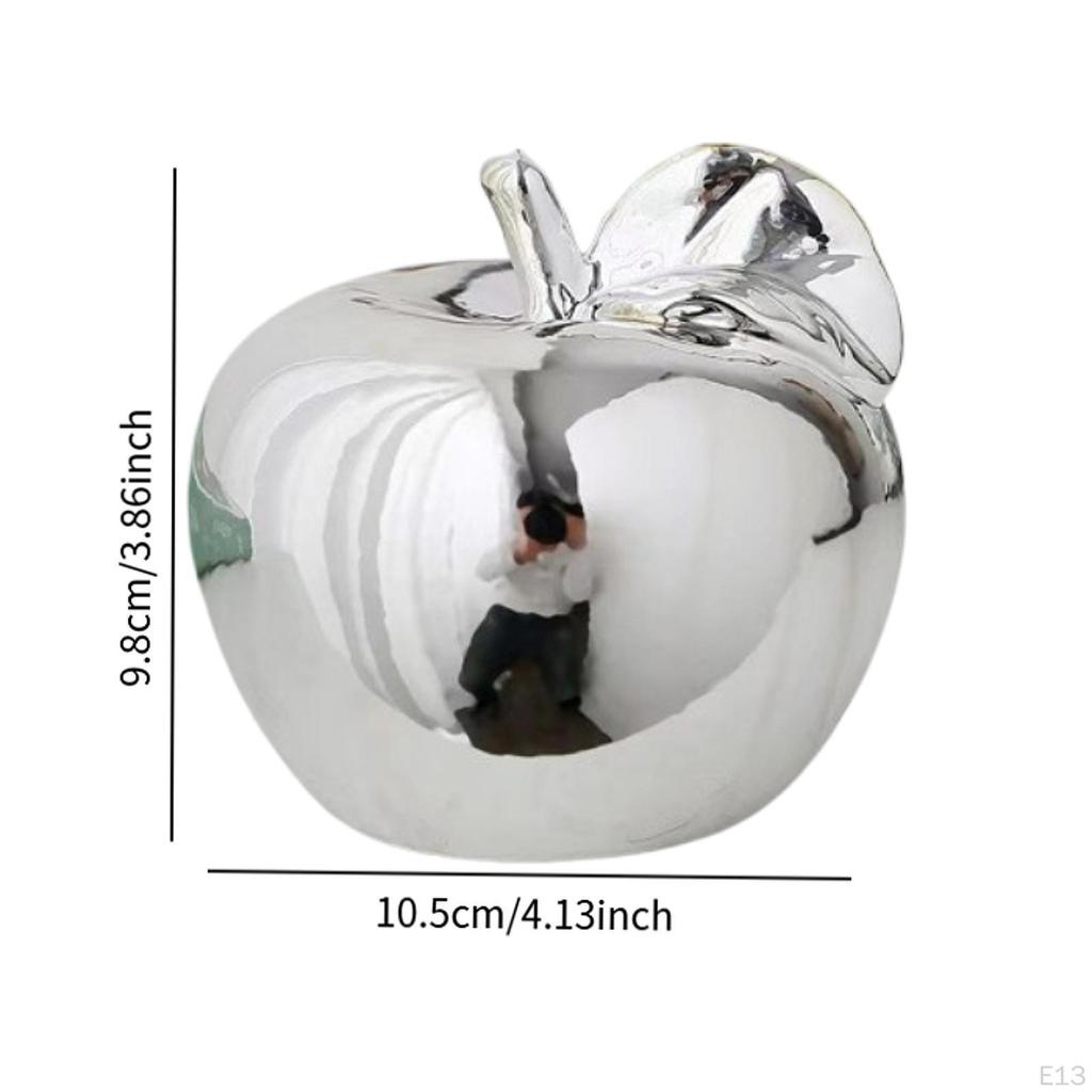 Fruit Sculpture Ceramic Figurine Artistic Creative Elegant Collection Ornament for Cafes Rooms